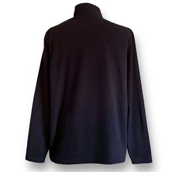 Eddie Bauer Mens First Ascent Cloud Layer Pro 1/4 Zip Pullover XLT Black Fleece - Picture 6 of 7